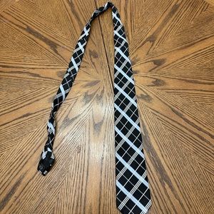 Black and Blue Tie
